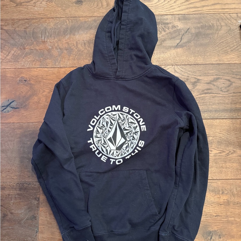 Volcom Boys Black Hoodie Sweater
